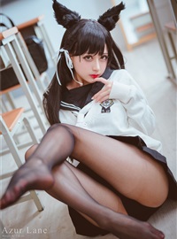 NO.024 沖田凜花Rinka 椎名くるみ Shiina KurumiAzur Lane - 爱宕高雄 Sailor Suit (アズールレーン)